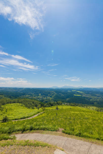 istock Daytime view of Minamioguni town 1422093301