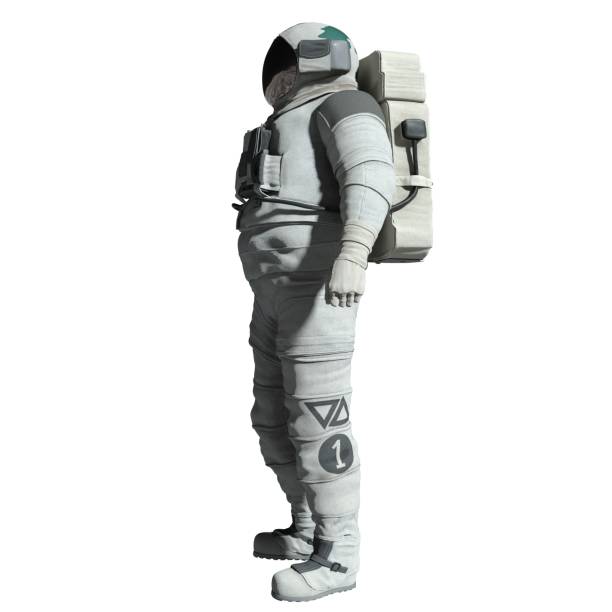 istock Astronaut 3d illustration isolated on white background 1422120299