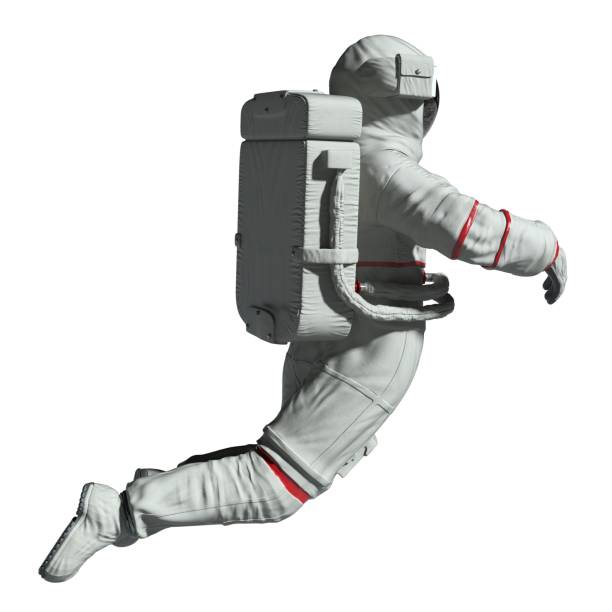 istock Astronaut 3d illustration isolated on white background 1422120305