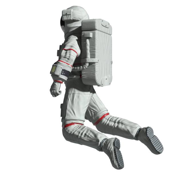 istock Astronaut 3d illustration isolated on white background 1422120307