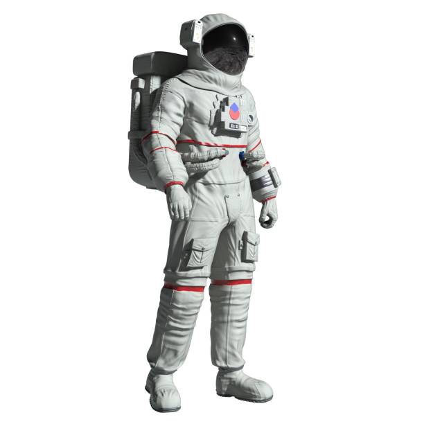 istock Astronaut 3d illustration isolated on white background 1422120337