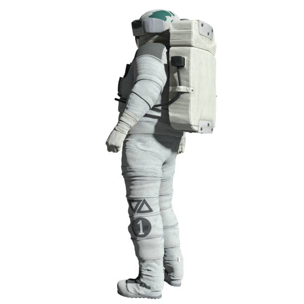 istock Astronaut 3d illustration isolated on white background 1422120341