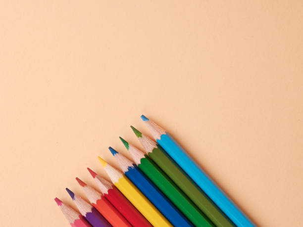 istock Colorful painting pencils together as teamwork concept 1422123784