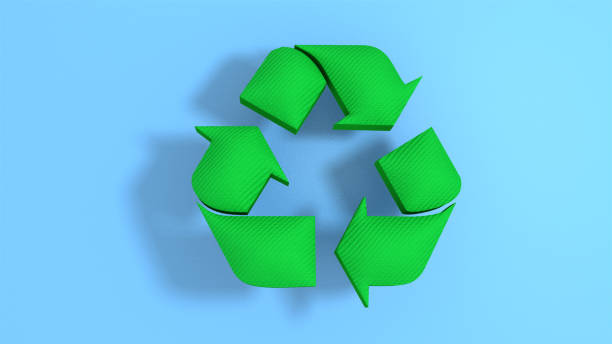 istock 3d illustration recycling green symbol 1422127786