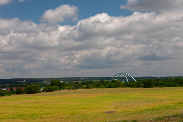 istock Summer sunny day. Flat landscape. Quiet clear weather. 1422147303