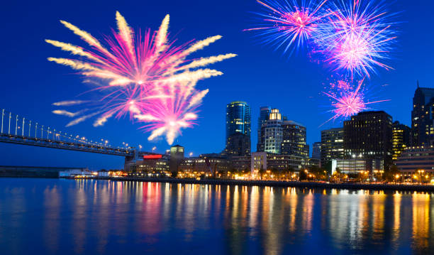 istock New year fireworks over San Francisco. 1422157055