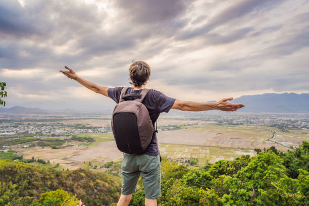 istock Young traveler with back pack im Vietnam 1422160222