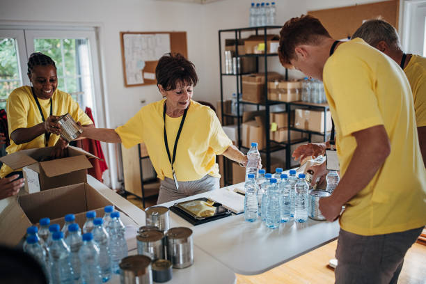 istock People working for charity together 1422168914