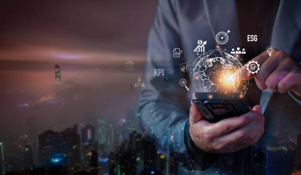 istock Digital business planning online network. Businessmen use smartphone digital online analytics technology, start up planning, long term investment planning, financial stability, stock market analysis. 1422187602