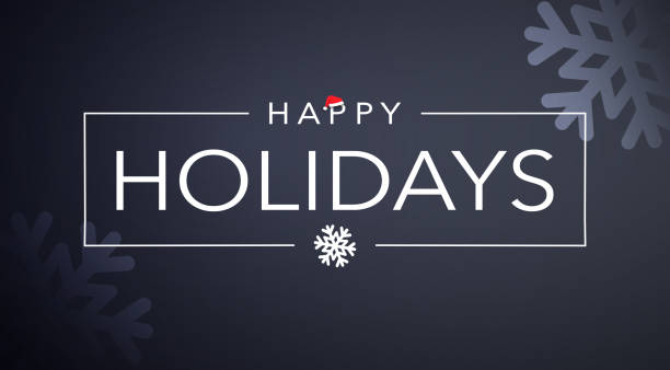 счастливые праздники предыстория - happy holidays stock illustrations