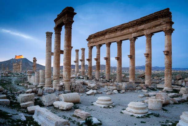 istock Palmyra ancient city ruins 1422204948