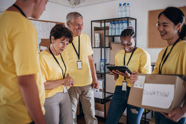 istock Charity volunteers 1422211076