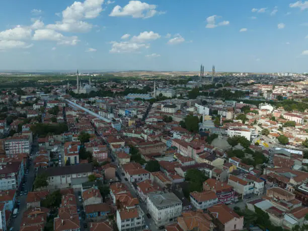 Photo of Edirne Biggest Synagogue Drone Photo, Edirne Turkey