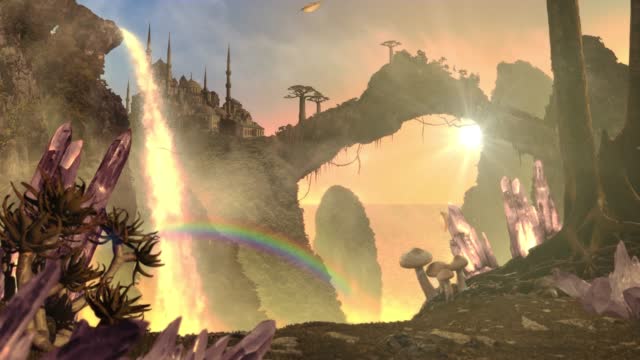 Fantasy Kingdom Landscape Animation
