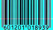 Barcode Scanner Barcode Chaos Animated Background Sequence Of Fast ...