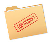 istock Top Secret Document Manila Folder 1422237395