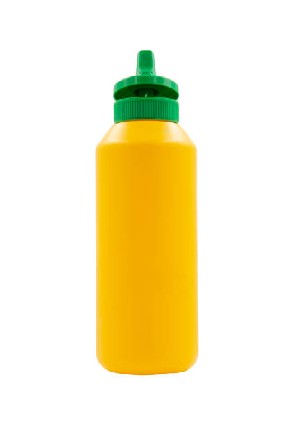 istock yellow squeeze plastic bottle for mustard isolated on white background 1422240504