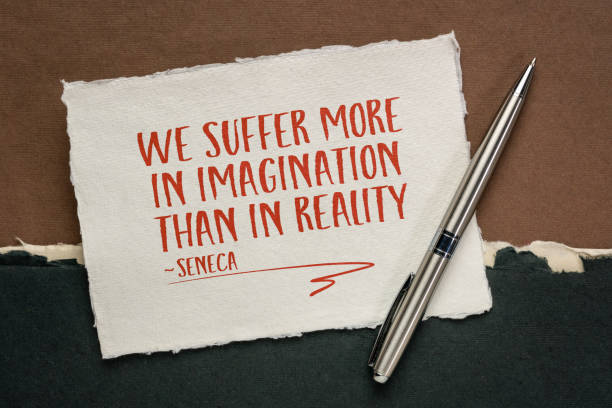istock We suffer more in imagination than in reality - Seneca 1422243303