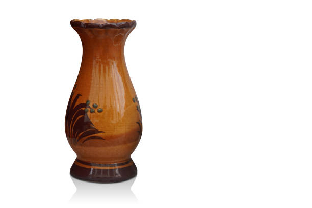 A handpainted porcelain vase from China.