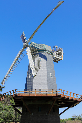 Union Mill in Cranbrook, Kent, a windmill built in 1814 and restored to working order.
