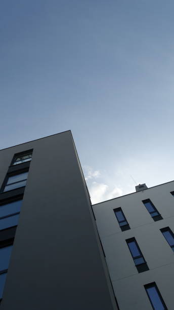 istock Modern office building against the sky 1422261516