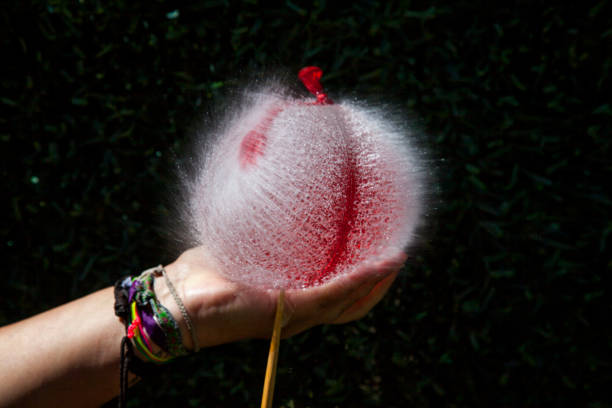 istock Instant burst of a red water ballon 1422284783