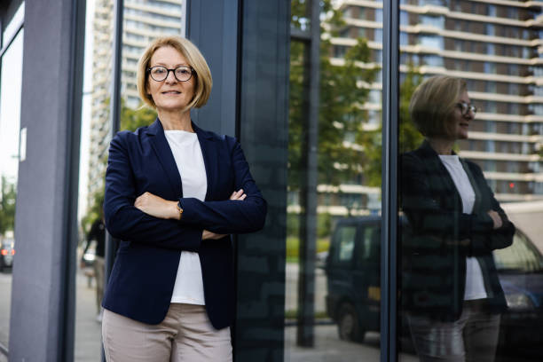 istock Confident mature businesswoman 1422286362