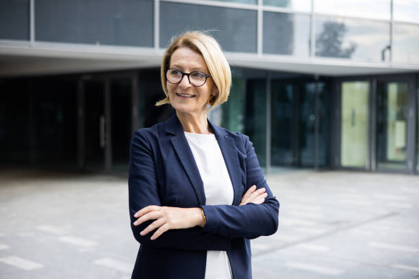 istock Confident businesswoman posing 1422286410