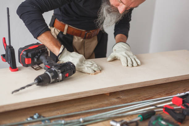 istock DIY furniture making, drilling hole 1422290107