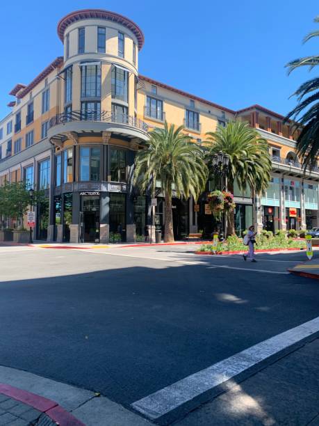 Santana row in California