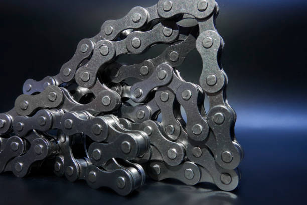 istock Steel Bike Chain 1422298135