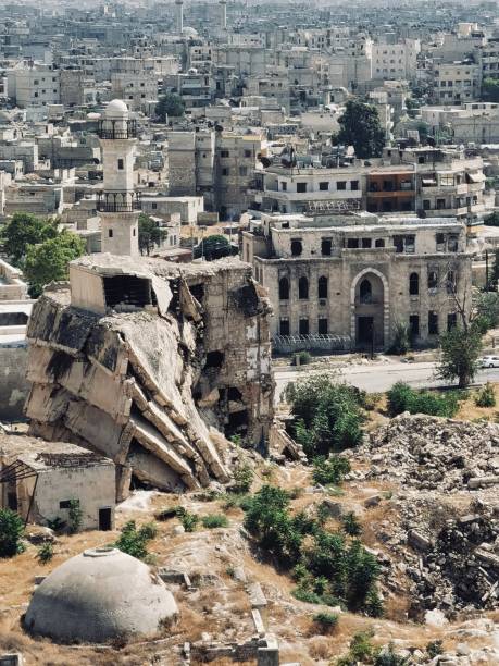 istock Aerial view of Aleppo, Syria 1422304636