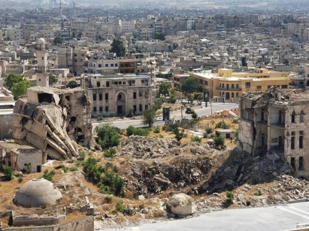 istock Aerial view of Aleppo, Syria 1422304640