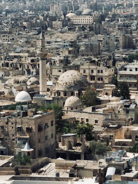 istock Aerial view of Aleppo, Syria 1422304647