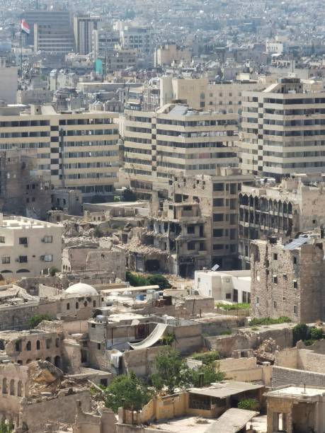 istock Aerial view of Aleppo, Syria 1422304870