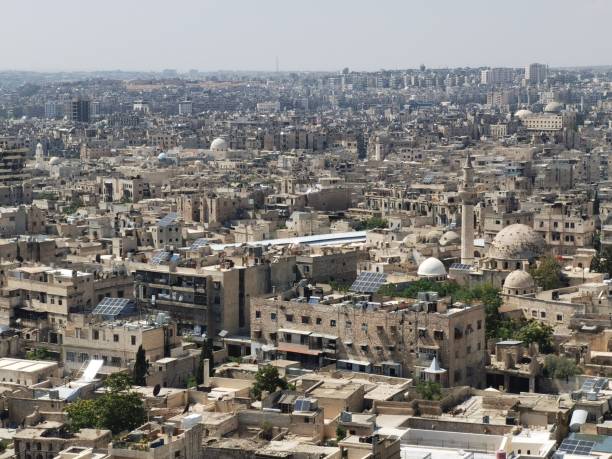 istock Aerial view of Aleppo, Syria 1422304909