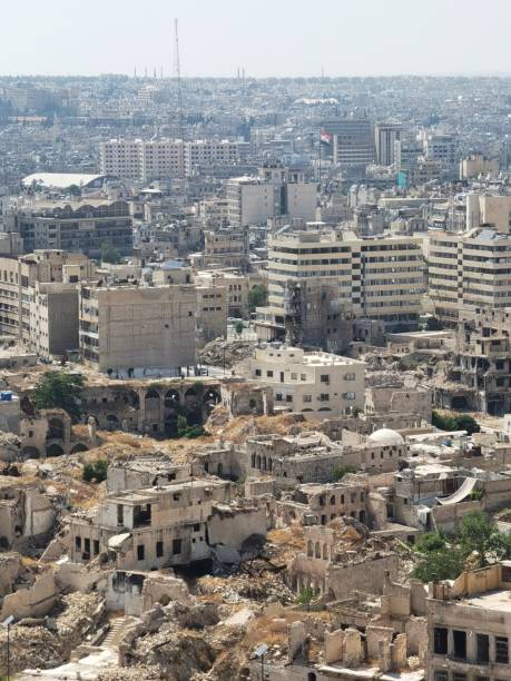 istock Aerial view of Aleppo, Syria 1422306320
