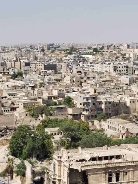 istock Aerial view of Aleppo, Syria 1422306939