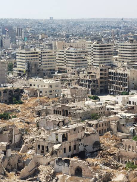 istock Aerial view of Aleppo, Syria 1422306956
