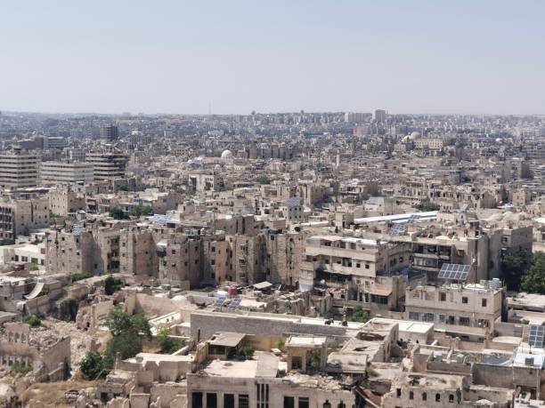 istock Aerial view of Aleppo, Syria 1422306993