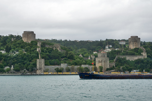 It is a medieval fortress on the European banks of the Bosphorus.