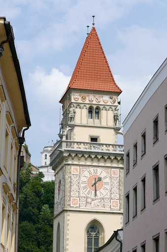 Passau, the city of three rivers, ist situated in Bavaria, Germany
