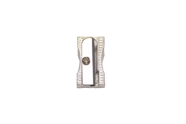 istock Top view of a pencil sharpener on a white background 1422325903