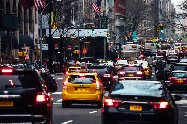 istock Manhattan traffic, New York City 1422330121