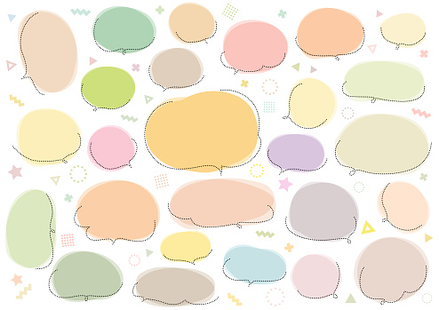 Callouts Board Simple Set Of Callouts Stock Illustration - Download Image Now ...