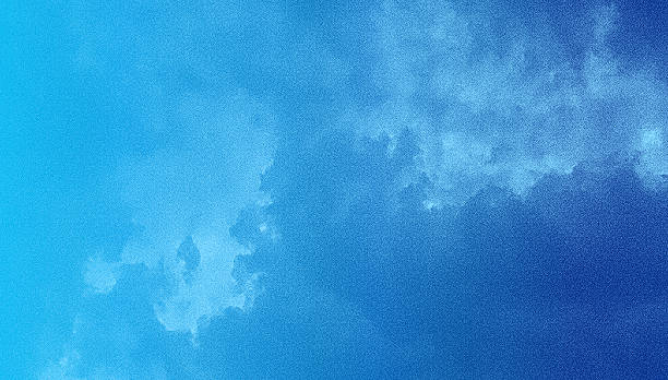 illustrazioni stock, clip art, cartoni animati e icone di tendenza di illustrazione vettoriale dello stipple delle nuvole di tempesta - heaven cloudscape majestic sky