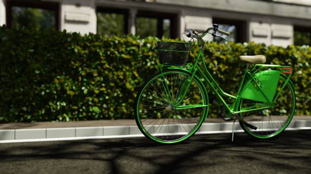 istock Bicycle For world Car Free Day 1422392633