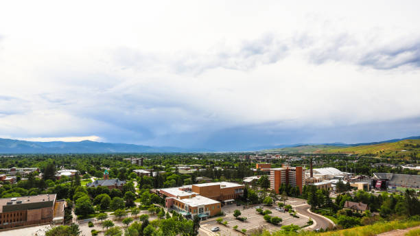 istock Missoula from Mount Sentinel, Montana 1422408775