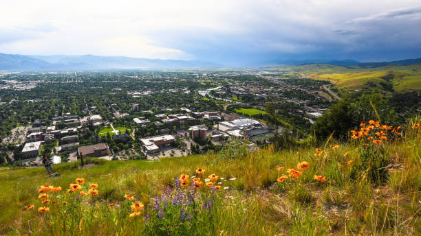istock Missoula from Mount Sentinel, Montana 1422408840
