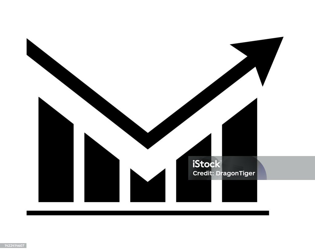 Recovery Graph Icon Vshaped Recovery Arrow Chart Stock Illustration - Download Image Now ...